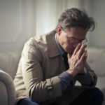 upset man feeling the effects of divorce
